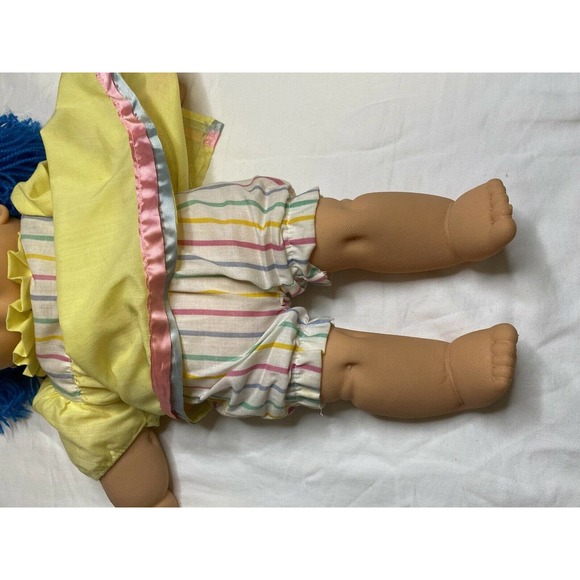 B.B. Made In Spain My Baby Doll Blue Hair Blinking Eyes Spain RARE COLLECTIBLE - Picture 7 of 12